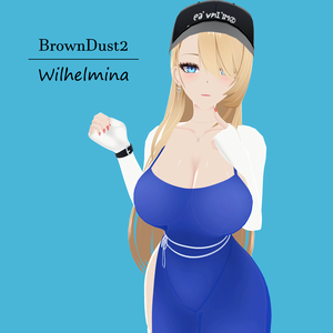 Wilhelmina Water Park Queen - BrownDust2 NSFW VRChat 3D Avatar