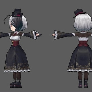 オリジナル３Dモデル:Claudia256_v1.0.0 缩略图 2