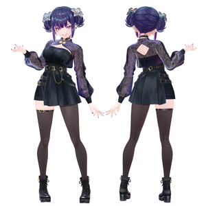 オリジナル３Dモデル『璃々 -Lili-』 缩略图 2