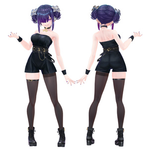 オリジナル３Dモデル『璃々 -Lili-』 缩略图 3