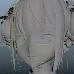 「璃々 -Lili-」Advanced Rig for Maya 缩略图 4