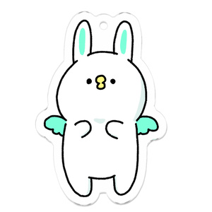 つきみもち アクリルキーホルダー