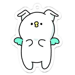 あんころもち アクリルキーホルダー