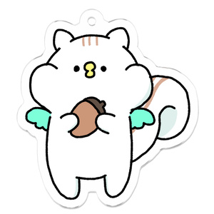 くるみもち アクリルキーホルダー