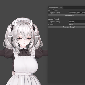 Blend Shape Save, Apply Tool 