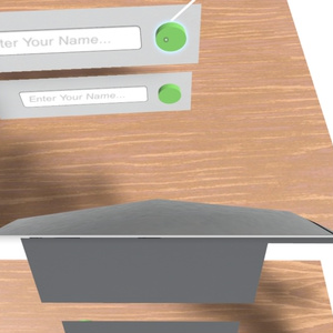 【無料】卓上名札 DeskNamePlate【VRChat】