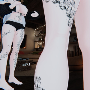 [VRChat]50%SALE Tattelier アバター用 簡単タトゥー制作ツール 缩略图 14