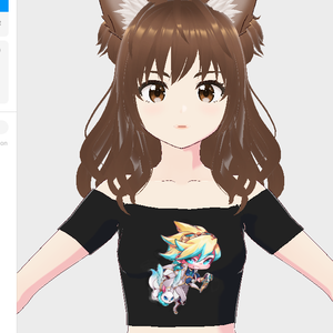 Crop Top With Ezreal Star Guardian