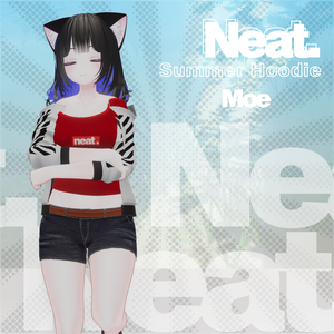 『neat.』Summer Hoodie - 【萌・Moe】