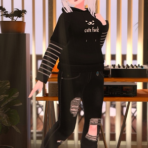 『Neat.』Skater - スケーター - Denim Jeans デニム ジーンズ - Hoodie  パーカー -  Converse コンバース 缩略图 7