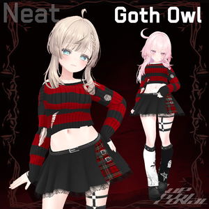  『Neat.』 Gothic Owl / ゴシックなふくろう