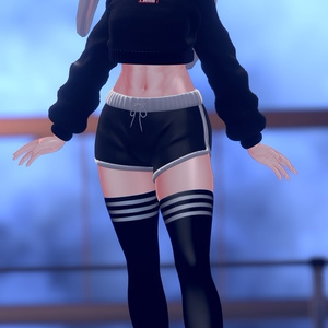 Neat - Crop Hoodie クロップパーカー パーカー 缩略图 6