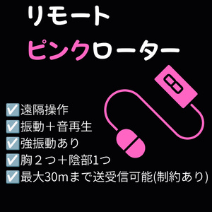 【VRChat】Remote Pink Rotor