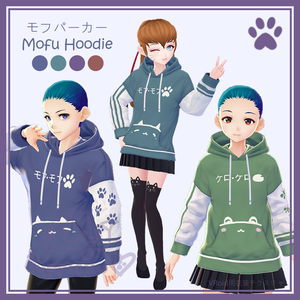 Mofu Hoodie | モフパーカー【VRoid用衣装テクスチャ】