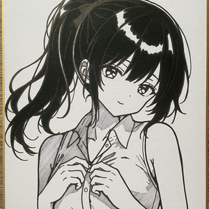 手描きイラスト♡美少女♡オリジナル♡水着 - cheesexin - BOOTH