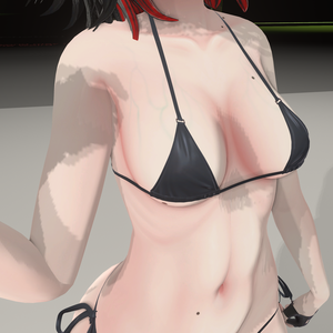Body beauty marks for Airi