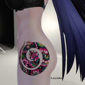 Snake hip tattoo for 13 Avatars