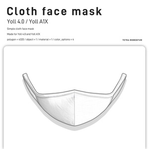 Cloth face mask for Yoll