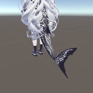 【無料】【ルルネ用】TailTattoo2【VRChat】