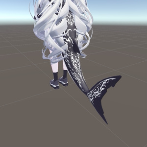 【無料】【ルルネ用】TailTattoo2【VRChat】