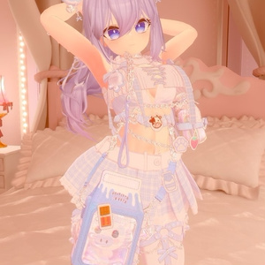 🌊 サマーセール2026 🏄️ 50%OFF 7/20 まで！【ルルネ&瑞希】ギャルゲ風♥テクスチャ/ rurune&Mizuki GalgeStyle texture #ギャルゲ風肌テクスチャ 缩略图 19