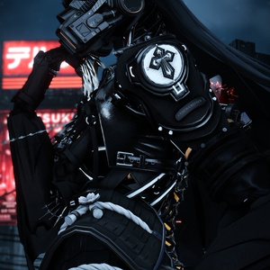 【15アバター対応】Cyber Full-Face Helmet -Helleborus- ヘレボルス #HLB_Helleborus 缩略图 10