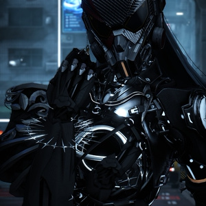 【15アバター対応】Cyber Full-Face Helmet -Helleborus- ヘレボルス #HLB_Helleborus 缩略图 11