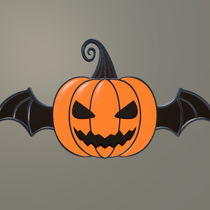  Pumpkin bat