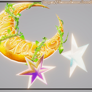 (VRChat用)Moon_accessories 缩略图 4