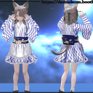 和風メイド服！