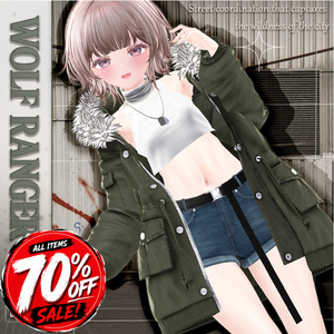 🚨 【 70% SALE 】🚨✨Wolf Ranger✨ [25Avatars]