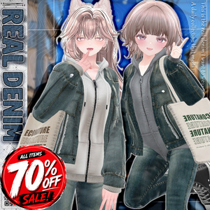 🚨 【 70% SALE 】🚨✨ Real Denim✨[22Avatars] 