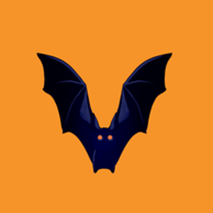 VtubeStudio専用ハロウィンコウモリアクセサリー