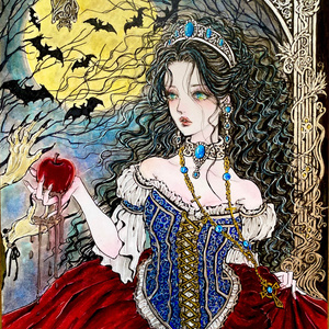 直筆絵画「 CICADA・ロルカ 」 - 山田玲司 シエスタウン - BOOTH