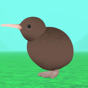【Cluster向け 無料アバター】ミニキウイ・miniKiwi