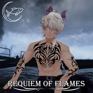 【斑霞 Hanka】Requiem of Flames || tattoo texture