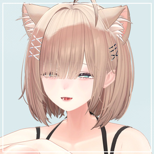 お姉さんマヌカ✧メイクテクスチャ＋ブレンドシェイプ✧Makeup texture＋Face Blendshape 缩略图 3