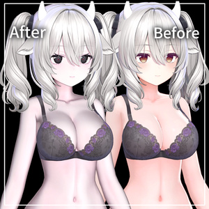 爆イケ白肌マテリアル(汎用)＋おまけミルティナメイク🤍Anoyo skin Material+Milltina Makeup 缩略图 2