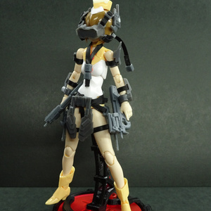メガミデバイス BUSTER DOLL ガンナー、タンク用改造パーツ