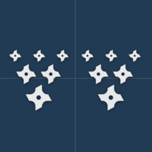 無料hand particleを左右独立してON・OFFできるギミック