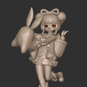 Genshin impact Yao Yao 3d printable model 