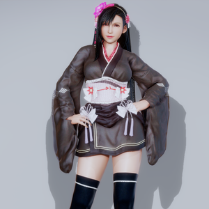 Tifa exotic dress (FF7 remake)