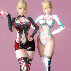 Yukino/ゆきの + Slipstream outfit (DOAXVV)