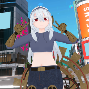 『Sionちゃん用』へそ出しパーカー