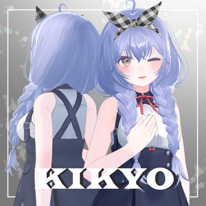 【5アバター対応】エアリーリボンみつあみ【VRC想定】 缩略图 6