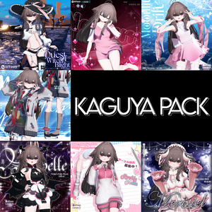 【SALE】輝夜(Kaguya)ちゃん衣装PACK💜衣装7着セット/Outfit 7 set
