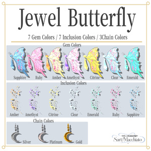 Jewel Butterfly【VRC想定】 缩略图 7
