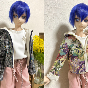 春のパーカー