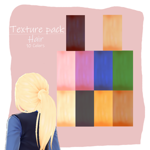 Texture pack - Hair