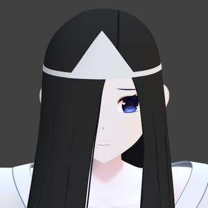 オリジナル３Dモデル【VRM 幽凪 霊子 V.1.2】